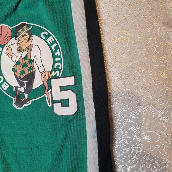 UNK Celtics boys pajamas size XS/4 green t shirt & pants NBA basketball Garnett - Picture 11 of 12
